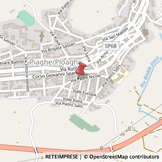 Mappa Via P. Nicolò, 28, 07017 Ploaghe, Sassari (Sardegna)