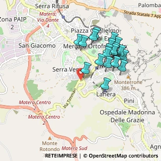 Mappa Via G. de Robertis, 75100 Matera MT, Italia (0.969)