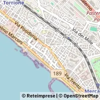 Karte Salerno