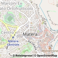 Mapa Matera