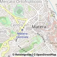Mapa Matera