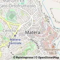 Mapa Matera