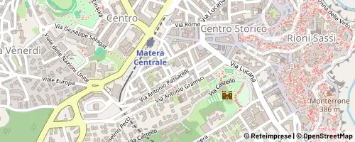 Mappa Matera