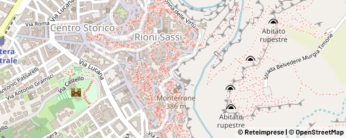 Mappa Matera