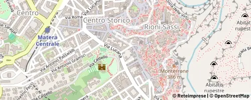 Mappa Matera