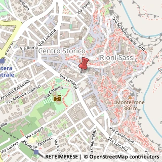 Mappa Via del Corso, 56, 75100 Matera, Matera (Basilicata)