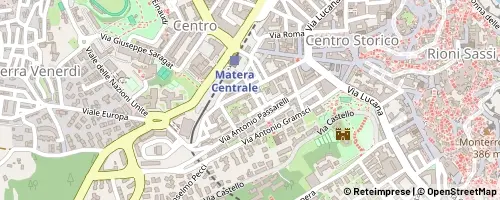 Mappa Matera