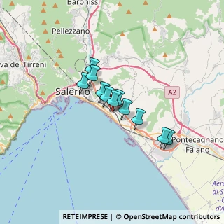 Mappa Via Oreste Petrillo, 84129 Salerno SA, Italia (2.30636)
