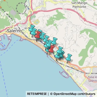 Mappa Via Oreste Petrillo, 84129 Salerno SA, Italia (1.15647)