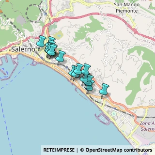 Mappa Via Oreste Petrillo, 84129 Salerno SA, Italia (1.46882)