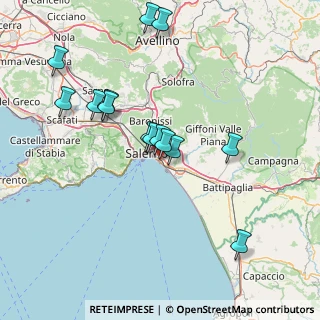 Mappa Via Oreste Petrillo, 84129 Salerno SA, Italia (15.64714)