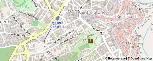 Mappa Matera