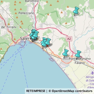 Mappa Via Gennaro Miraglia, 84132 Salerno SA, Italia (3.2975)