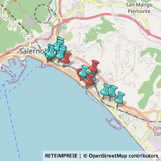 Mappa Via VI Settembre, 84128 Salerno SA, Italia (1.51)