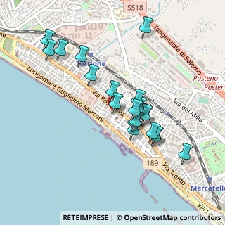 Mappa Via VI Settembre, 84128 Salerno SA, Italia (0.4635)