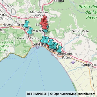 Mappa Via Umberto Zanotti Bianco, 84129 Salerno SA, Italia (5.18)