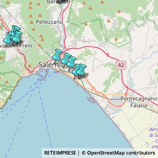 Mappa Via Umberto Zanotti Bianco, 84129 Salerno SA, Italia (6.98278)