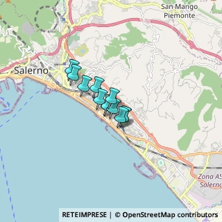 Mappa Via Racioppi, 84129 Salerno SA, Italia (0.88833)