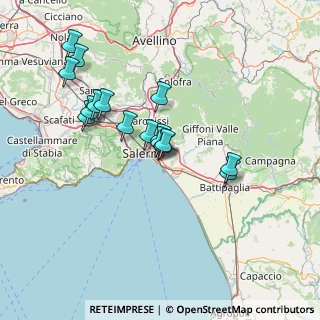 Mappa Via Edgardo Amendola, 84132 Salerno SA, Italia (13.77125)