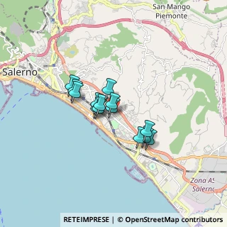 Mappa Via Giuseppe Vigorito, 84132 Salerno SA, Italia (1.21714)