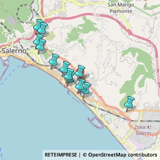 Mappa Via Edgardo Amendola, 84132 Salerno SA, Italia (1.90167)
