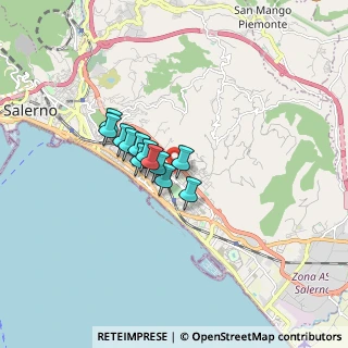 Mappa Via Edgardo Amendola, 84132 Salerno SA, Italia (1.11)