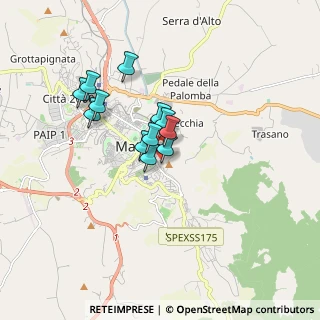 Mappa Piazza San Francesco, 75100 Matera MT, Italia (1.33333)