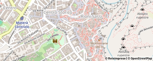 Mappa Matera