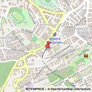 Mappa Via Cappelluti Vincenzo, 59, 75100 Matera, Matera (Basilicata)