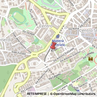 Mappa Via Vincenzo Cappelluti, 49, 75100 Matera, Matera (Basilicata)