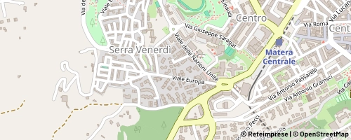 Mappa Matera