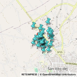 Mappa Viale della Pace, 72019 San Vito dei Normanni BR, Italia (0.26333)