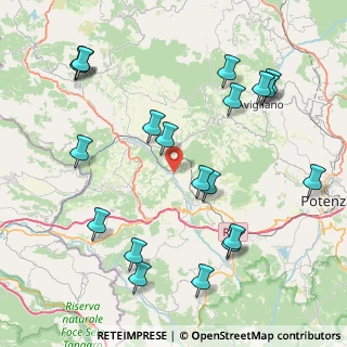Mappa SP di Picerno - Baragiano, 85050 Baragiano PZ, Italia (10.463)