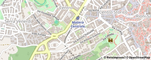 Mappa Matera
