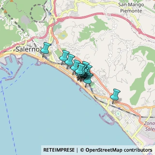 Mappa Via Flacco Orazio, 84129 Salerno SA, Italia (0.686)