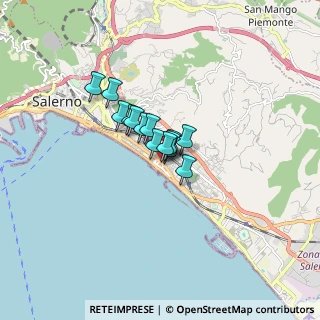 Mappa Via Flacco Orazio, 84129 Salerno SA, Italia (0.88643)