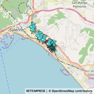 Mappa Via Flacco Orazio, 84129 Salerno SA, Italia (0.83941)