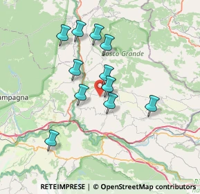 Mappa Via Fontana, 84020 Palomonte SA, Italia (6.58455)