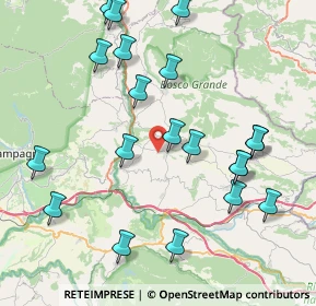 Mappa Via Fontana, 84020 Palomonte SA, Italia (9.7975)