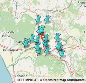 Mappa Via Fontana, 84020 Palomonte SA, Italia (10.31211)