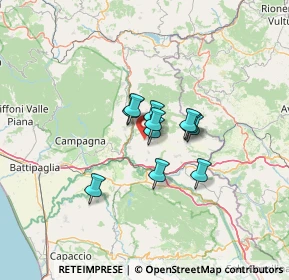 Mappa Via Fontana, 84020 Palomonte SA, Italia (8.37)