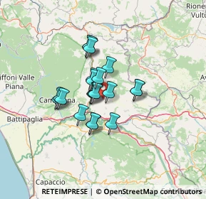 Mappa Via Fontana, 84020 Palomonte SA, Italia (9.717)