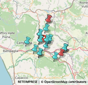Mappa Via Fontana, 84020 Palomonte SA, Italia (10.2195)