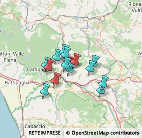 Mappa Via Fontana, 84020 Palomonte SA, Italia (9.95643)