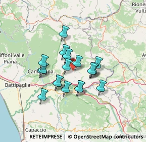 Mappa Via Fontana, 84020 Palomonte SA, Italia (10.833)