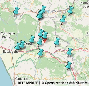 Mappa Via Fontana, 84020 Palomonte SA, Italia (16.77222)