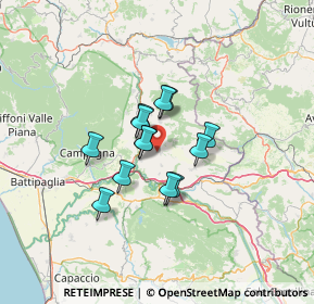 Mappa Via Fontana, 84020 Palomonte SA, Italia (9.40923)