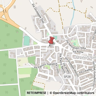 Mappa Via San Giorgio, 16, 07049 Usini, Sassari (Sardegna)