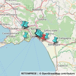 Mappa Via Santa Margherita, 84129 Salerno SA, Italia (8.28353)