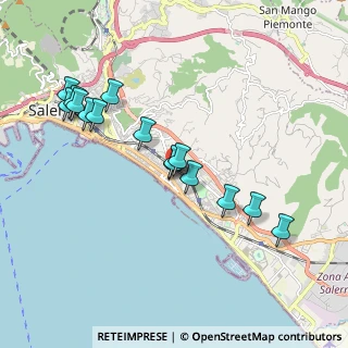 Mappa Via Santa Margherita, 84129 Salerno SA, Italia (2.01733)